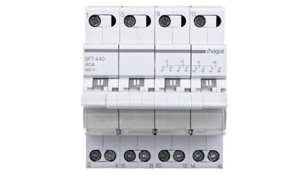 Modulær afbryder I-0-II 4P 40A SFT440