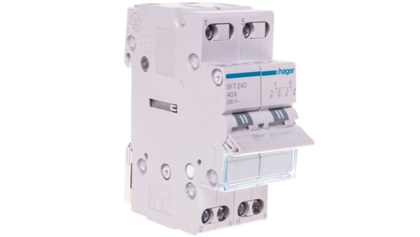 Modulär brytare I-0-II 40A 2P SFT240