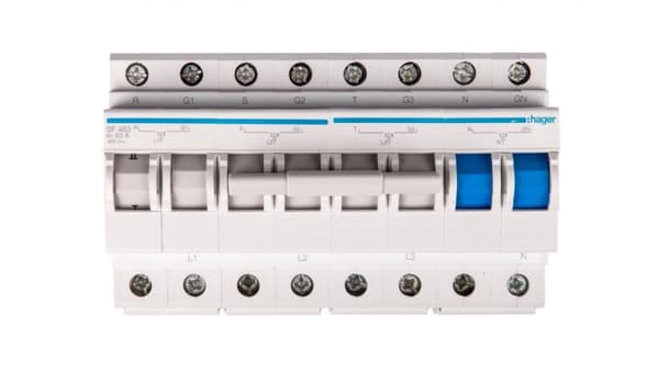 Modulær switch-netværksgenerator 4P 63A SF463