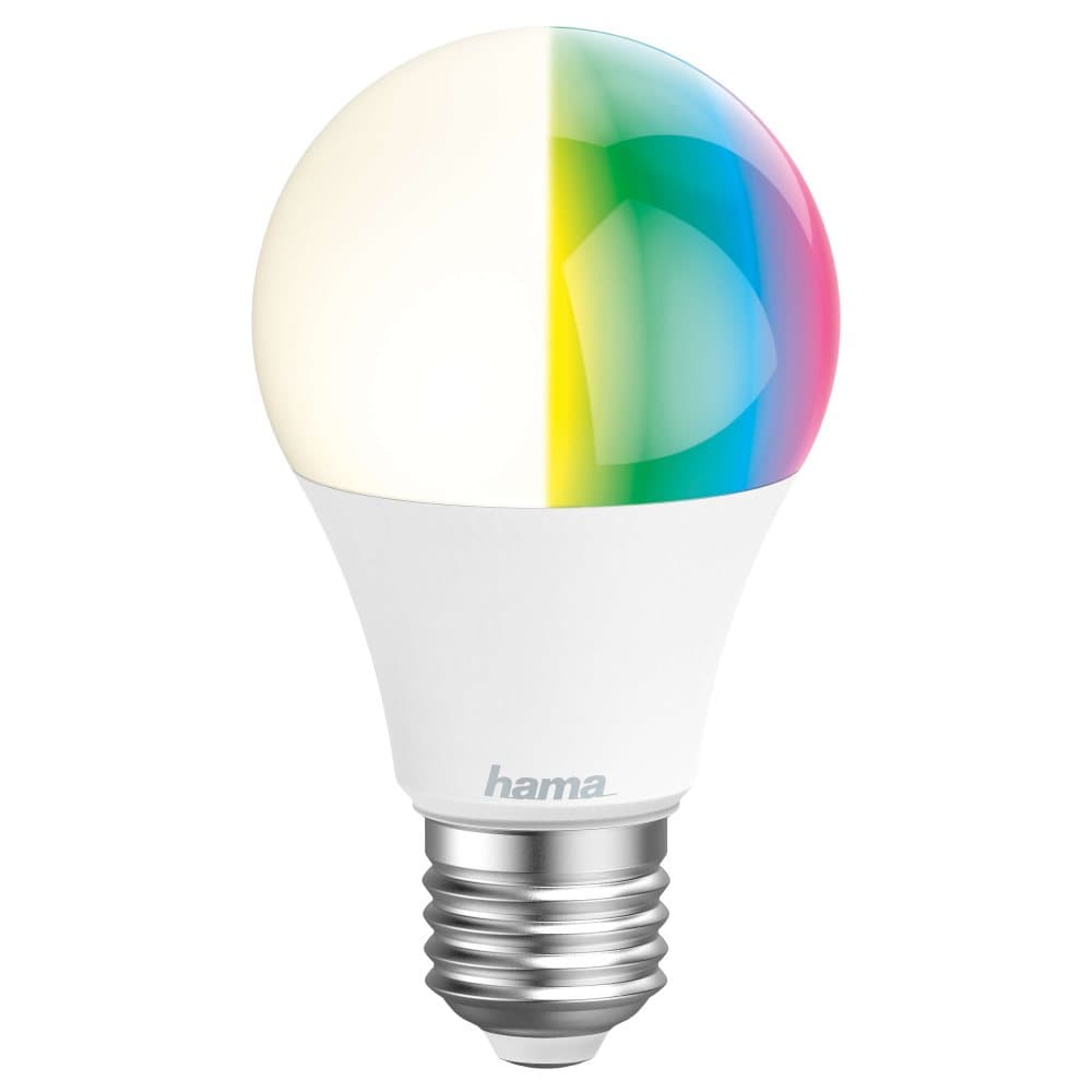 HAMA WiFi LED-Pære E27 RGB 10W