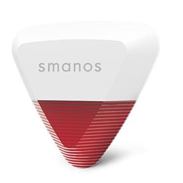 Smanos Battery-Powered Outdoor Siren (Works with K1)