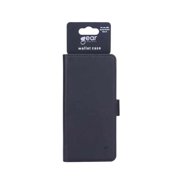 Gear Mobilfodral 3 Kortfack Svart - Xiaomi Redmi Note 9