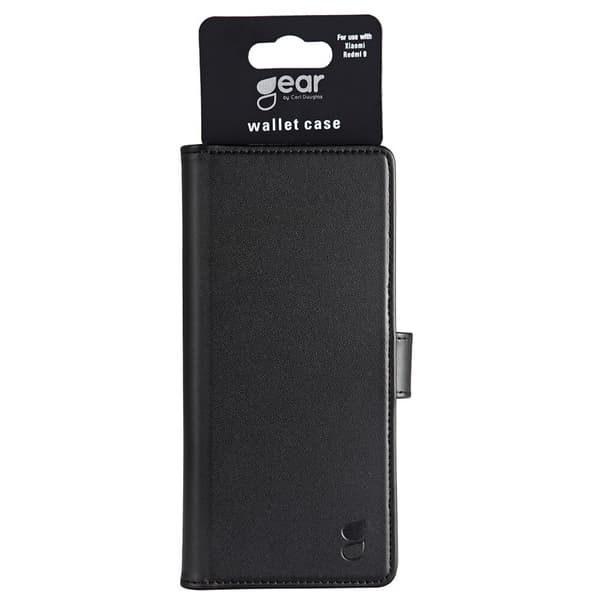Gear Mobilfodral 3 Kortfack Svart - Xiaomi Redmi 9