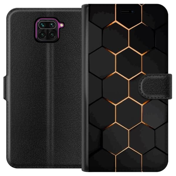 Plånboksfodral till Xiaomi Redmi Note 9 med Lyxigt Mönster motiv