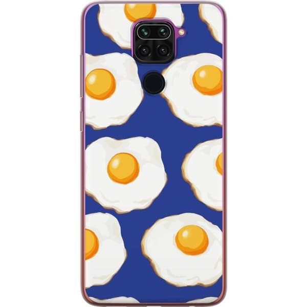 Mobilcover til Xiaomi Redmi Note 9 med Stegte æg motiv