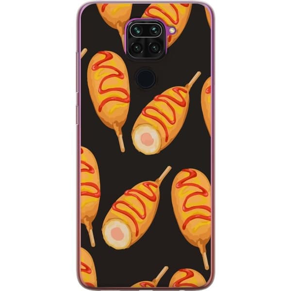 Kännykkäkuori Xiaomi Redmi Note 9-laitteelle, jossa on Kanan reisi kuvio