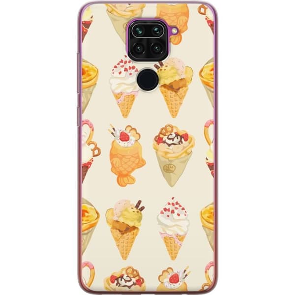 Mobilskal till Xiaomi Redmi Note 9 med Glassigt motiv