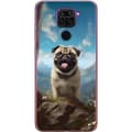 Miniatyrbillede 1 af 2: Mobilcover til Xiaomi Redmi Note 9 med Glad Hund motiv