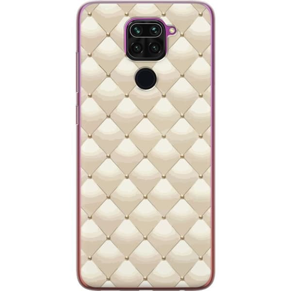 Mobilskal till Xiaomi Redmi Note 9 med Guldglans motiv