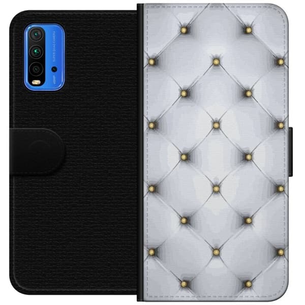Tegnebogsetui til Xiaomi Redmi Note 9 4G med Luksuriøst motiv
