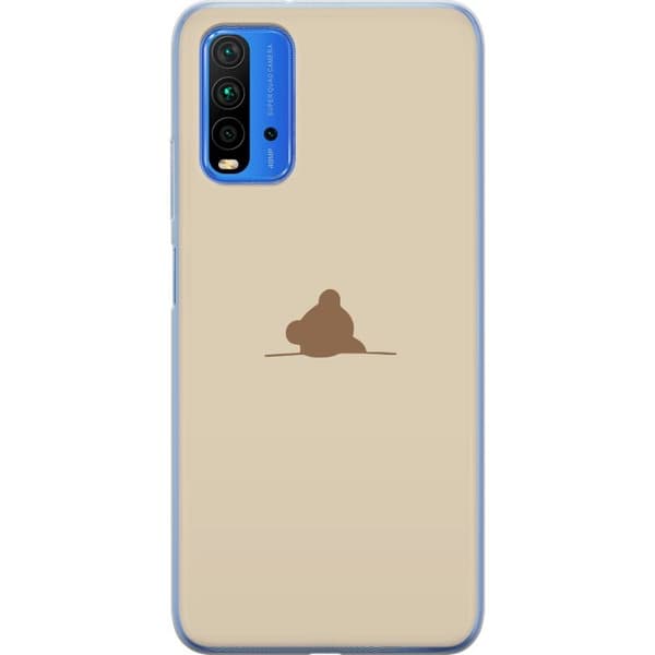 Mobilskal till Xiaomi Redmi Note 9 4G med Nalle motiv