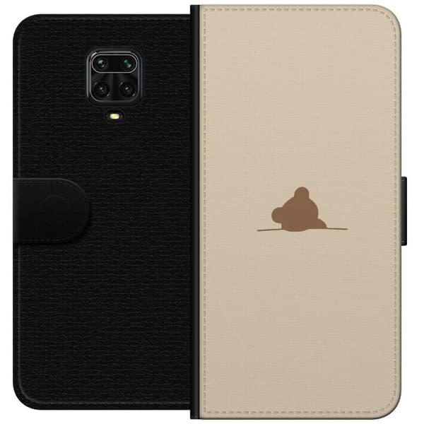 Plånboksfodral till Xiaomi Redmi Note 9S med Nalle motiv