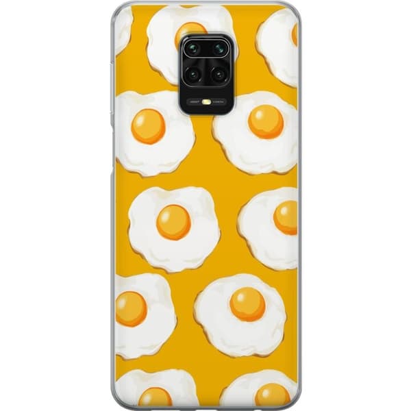 Mobilcover til Xiaomi Redmi Note 9S med Stegt æg motiv