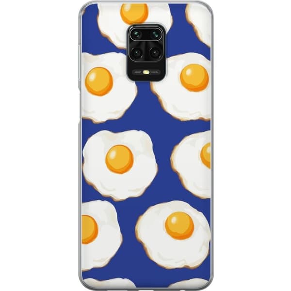Mobilskal till Xiaomi Redmi Note 9S med Stekta ägg motiv