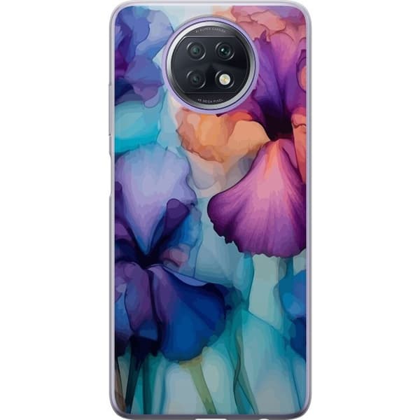 Mobilcover til Xiaomi Redmi Note 9T med Magiske blomster motiv