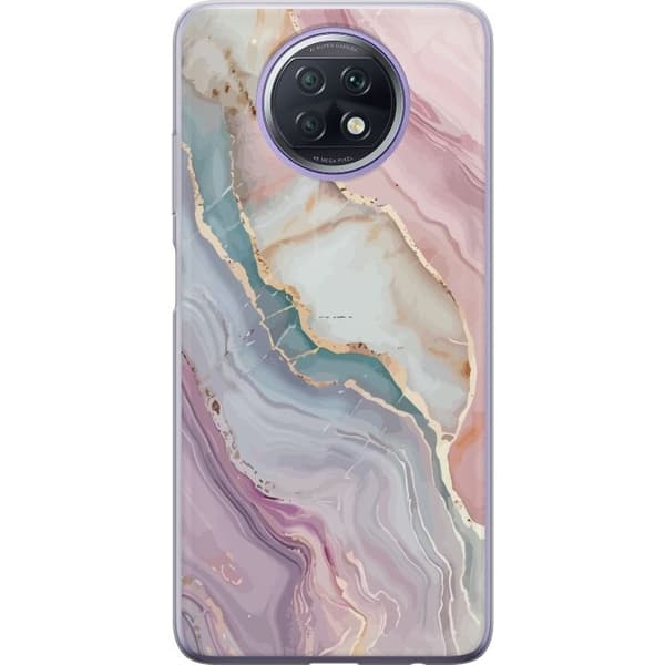Mobilcover til Xiaomi Redmi Note 9T med Marmor motiv