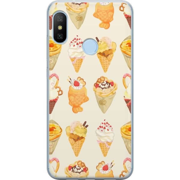 Mobilcover til Xiaomi Mi A2 Lite med Glasagtigt motiv