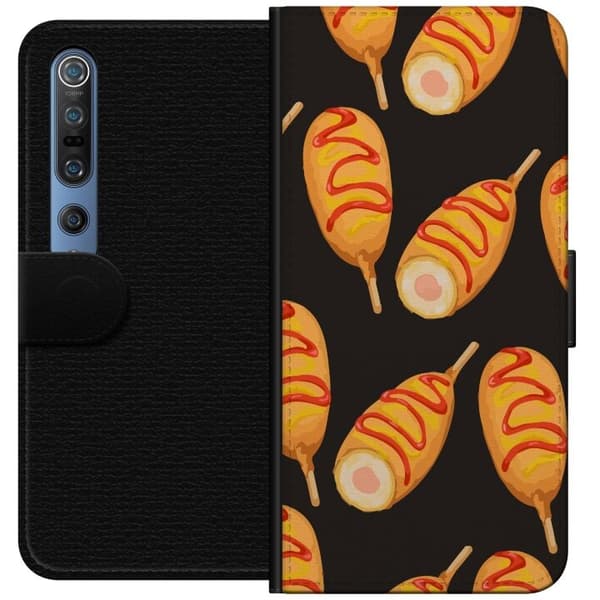 Plånboksfodral till Xiaomi Mi 10 Pro 5G med Kycklingklubba motiv