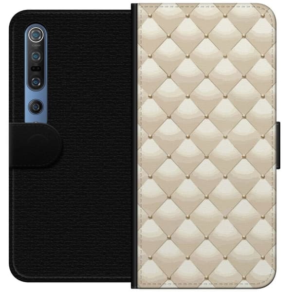 Plånboksfodral till Xiaomi Mi 10 Pro 5G med Guldglans motiv