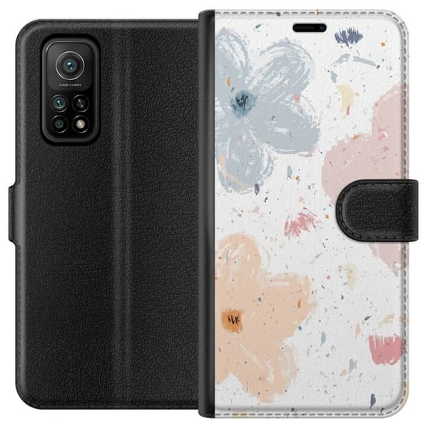 Plånboksfodral till Xiaomi Mi 10T 5G med Blommor motiv