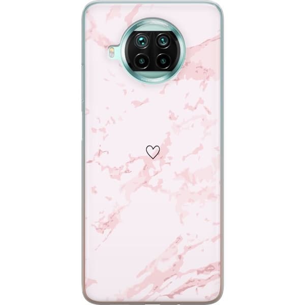 Mobilskal till Xiaomi Mi 10T Lite 5G med Rosa Hjärta motiv