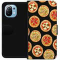 Miniatyrbilde 1 av 4: Lommeboketui til Xiaomi Mi 11 med Pizza motiv