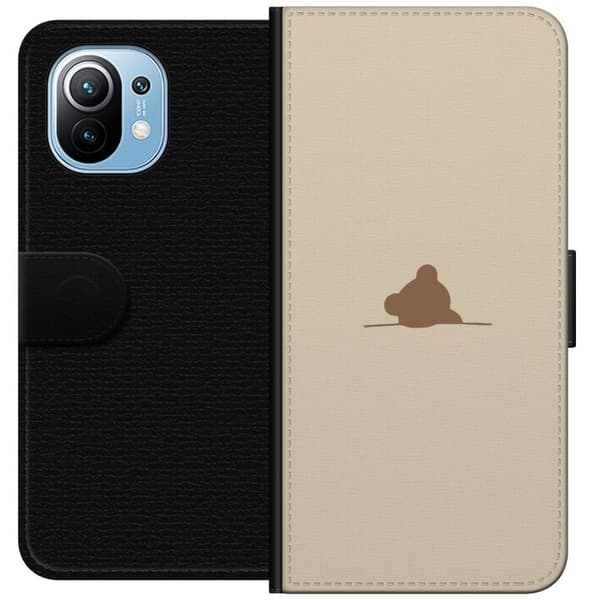 Plånboksfodral till Xiaomi Mi 11 med Nalle motiv