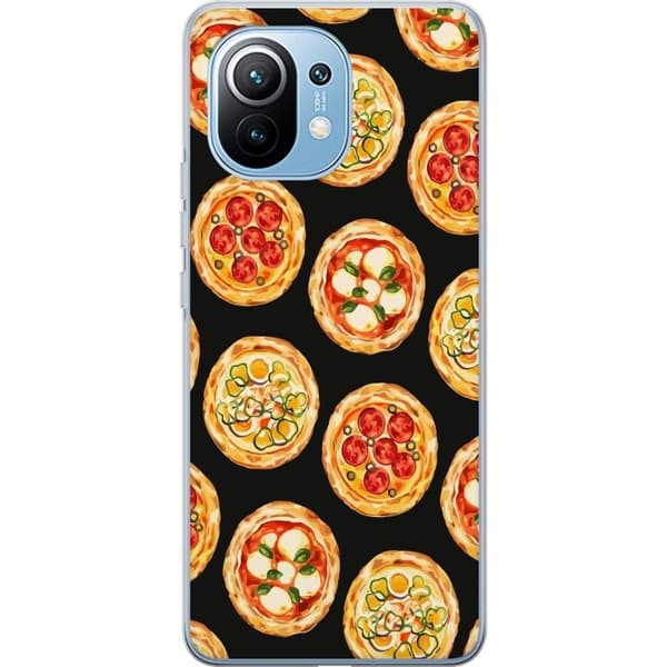 Mobilskal till Xiaomi Mi 11 med Pizza motiv