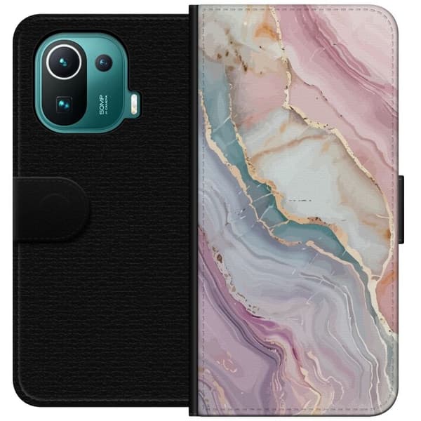 Tegnebogsetui til Xiaomi Mi 11 Pro med Marmor motiv