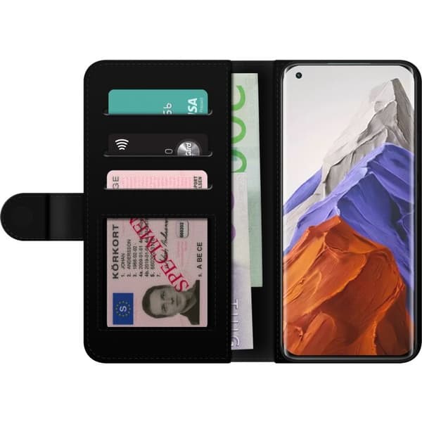 Plånboksfodral till Xiaomi Mi 11 Pro med Guldglans motiv