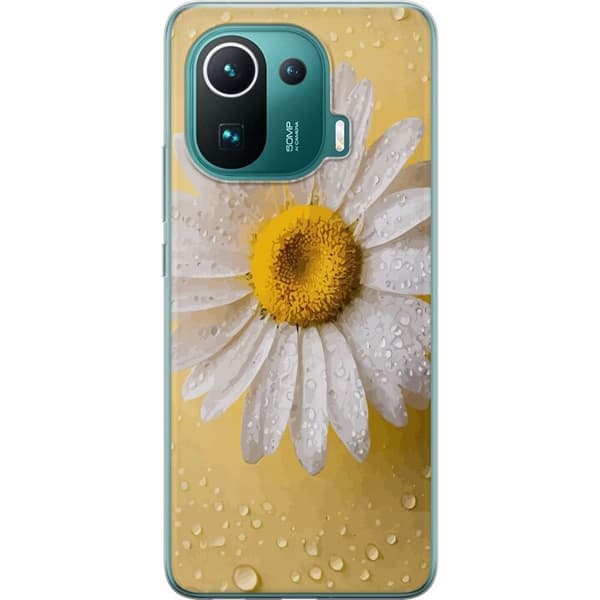 Mobilskal till Xiaomi Mi 11 Pro med Porslinsblomma motiv