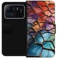 Pikkukuva 1 / 4: Lompakkokotelo Xiaomi Mi 11 Ultra-laitteelle, jossa on Metallikuviointi kuvio