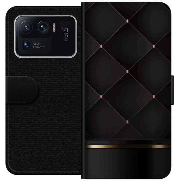 Tegnebogsetui til Xiaomi Mi 11 Ultra med Luksuslinje motiv