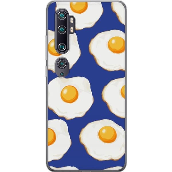 Mobilcover til Xiaomi Mi Note 10 med Stegte æg motiv