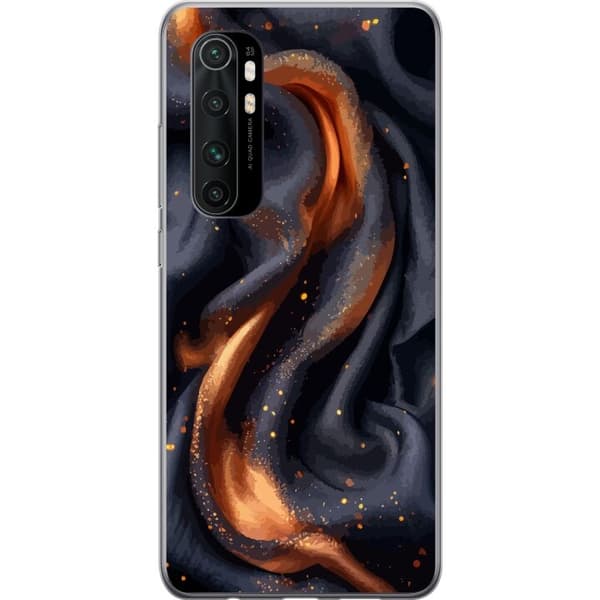 Kännykkäkuori Xiaomi Mi Note 10 Lite-laitteelle, jossa on Tulinen silkki kuvio