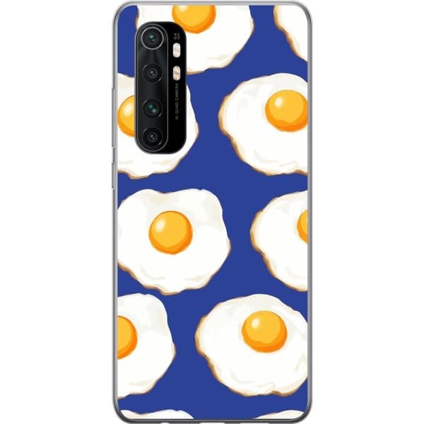 Mobilcover til Xiaomi Mi Note 10 Lite med Stegte æg motiv