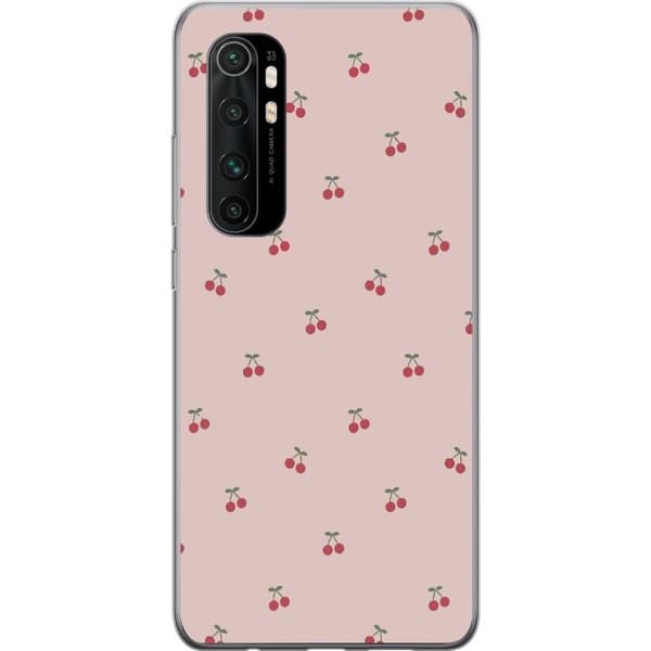 Mobilcover til Xiaomi Mi Note 10 Lite med Kirsebær motiv