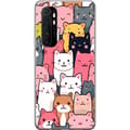 Miniatyrbillede 1 af 2: Mobilcover til Xiaomi Mi Note 10 Lite med Katte mønster motiv