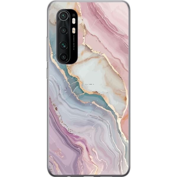 Kännykkäkuori Xiaomi Mi Note 10 Lite-laitteelle, jossa on Marmori kuvio