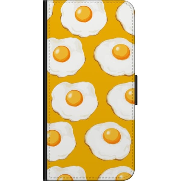 Lompakkokotelo Xiaomi Redmi Note 9 Pro-laitteelle, jossa on Paistettu muna kuvio