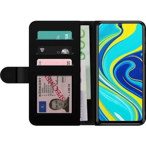 Lommeboketui til Xiaomi Redmi Note 9 Pro med Stekte egg motiv
