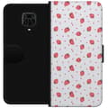 Miniatyrbilde 1 av 4: Lommeboketui til Xiaomi Redmi Note 9 Pro med Jordbær motiv