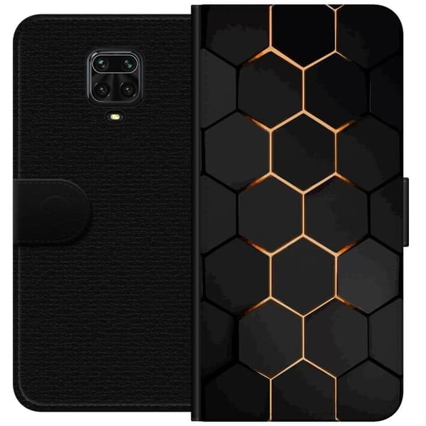Lommeboketui til Xiaomi Redmi Note 9 Pro med Luksuriøst Mønster motiv