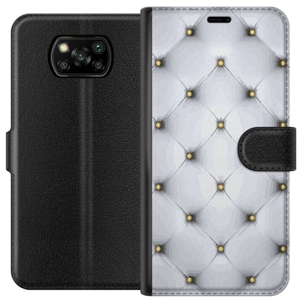 Tegnebogsetui til Xiaomi Poco X3 NFC med Luksuriøst motiv