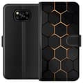 Miniatyrbillede 1 af 4: Tegnebogsetui til Xiaomi Poco X3 NFC med Luksuriøst Mønster motiv