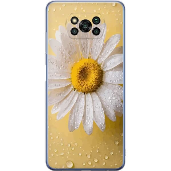 Mobilskal till Xiaomi Poco X3 Pro med Porslinsblomma motiv