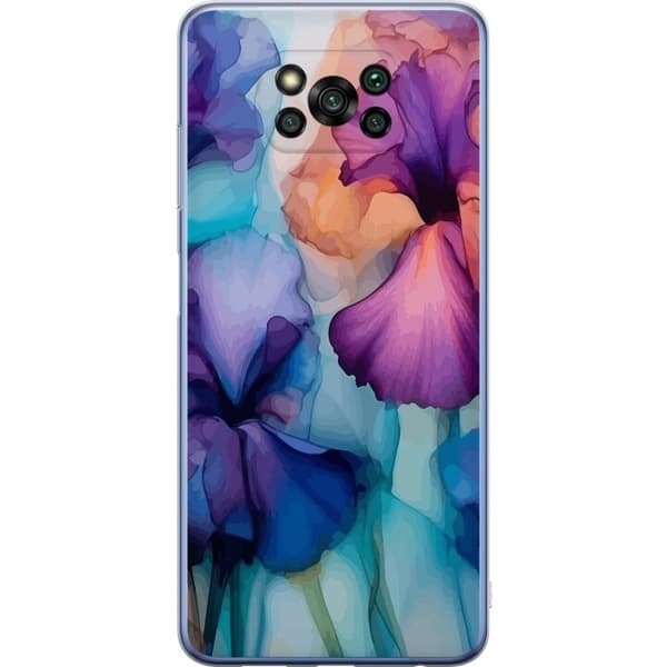 Mobilcover til Xiaomi Poco X3 Pro med Magiske blomster motiv
