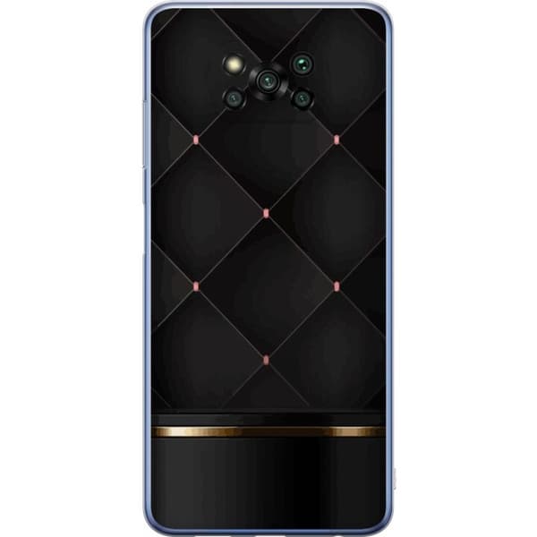 Mobilskal till Xiaomi Poco X3 Pro med Lyxig linje motiv