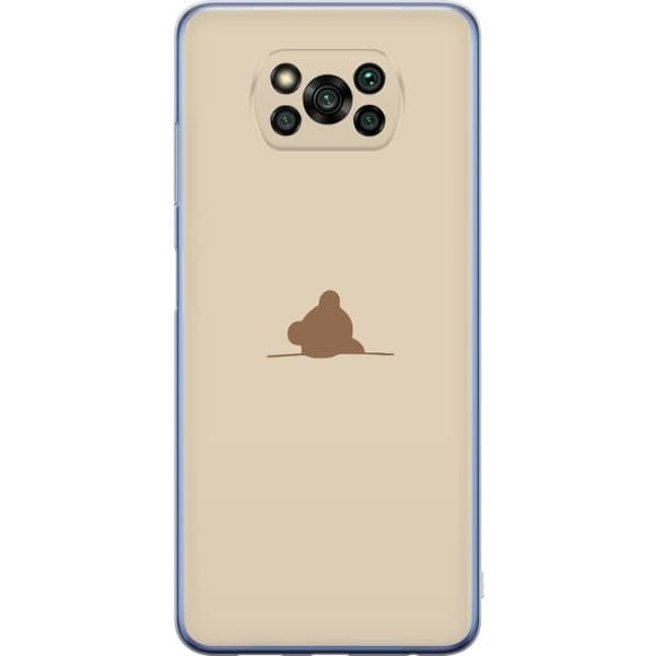 Mobilcover til Xiaomi Poco X3 Pro med Nalle motiv