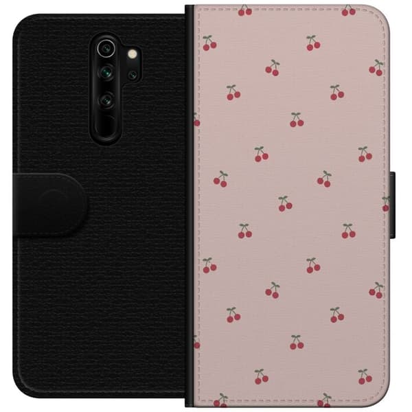 Plånboksfodral till Xiaomi Redmi Note 8 Pro  med Körsbär motiv